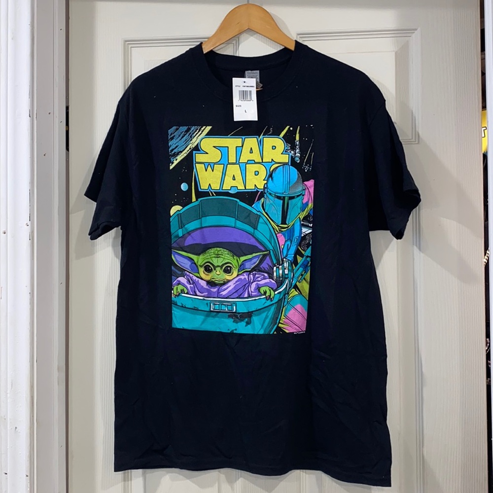 Star Wars Adult Short Sleeve Tshirt. Size L